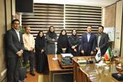 آیین تقدیر از کارکنان منابع انسانی در بیمارستان بهارلو